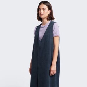 KLOKE Arch Corduroy Dress Navy